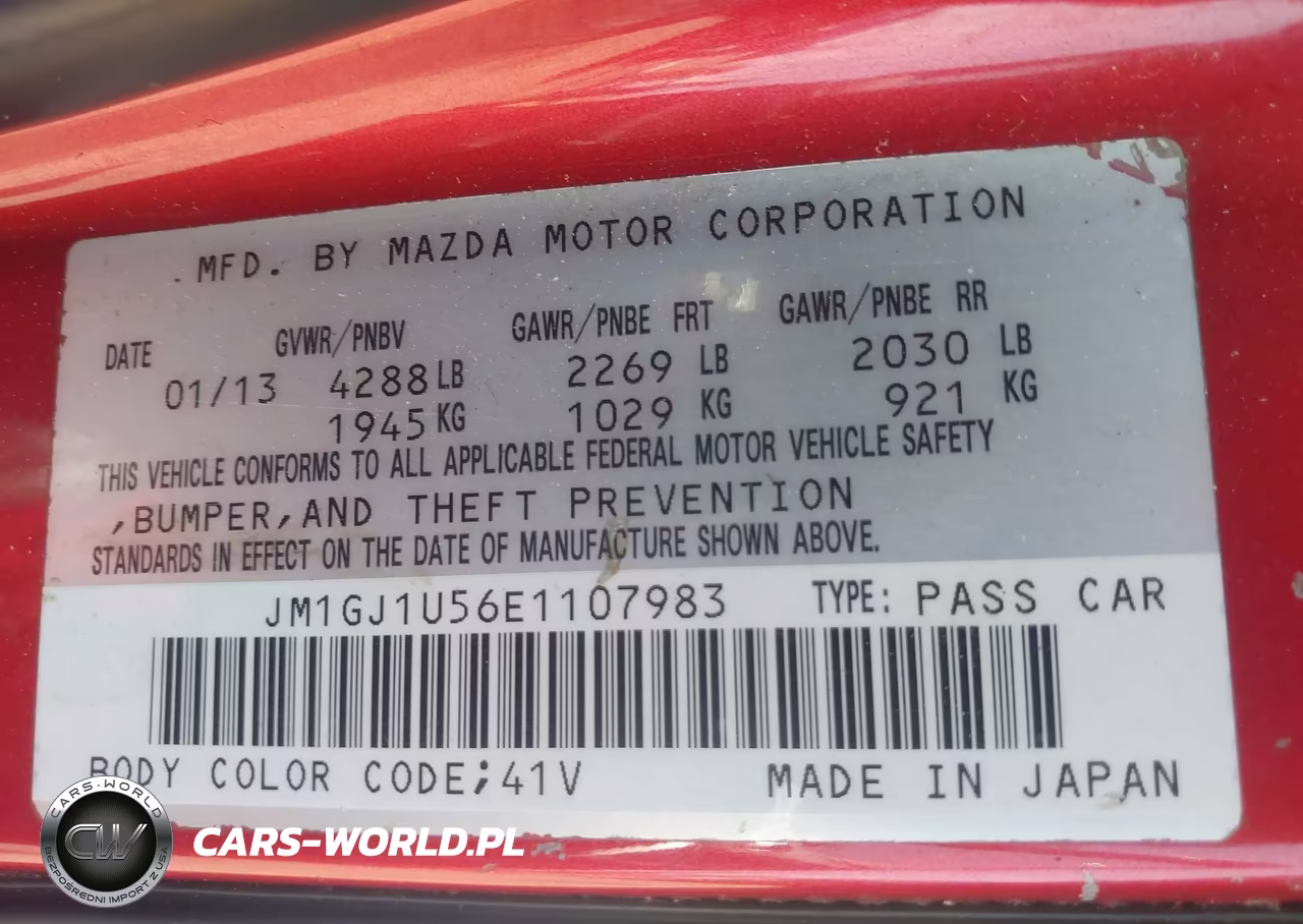2014 Mazda Mazda6 I Sport VIN:JM1GJ1U56E1107983 - 9