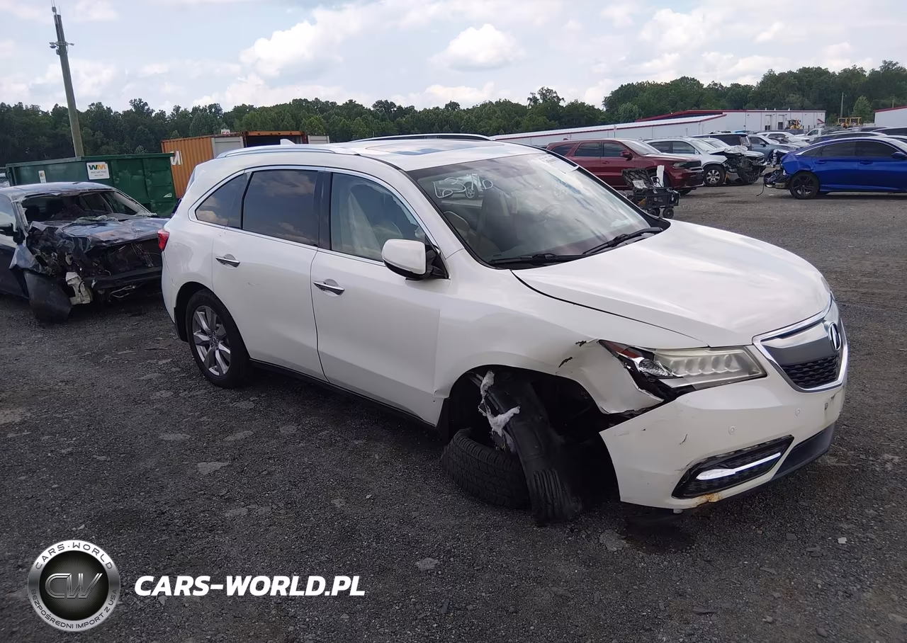 2015 Acura Mdx Advance Pkg W-Entertainment Pkg