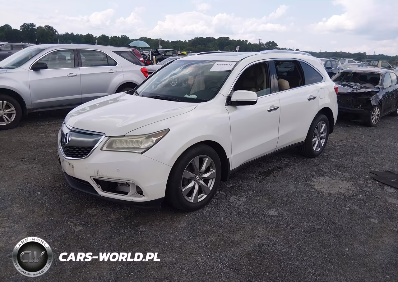 2015 Acura Mdx Advance Pkg W-Entertainment Pkg VIN:5FRYD4H80FB016376 - 2
