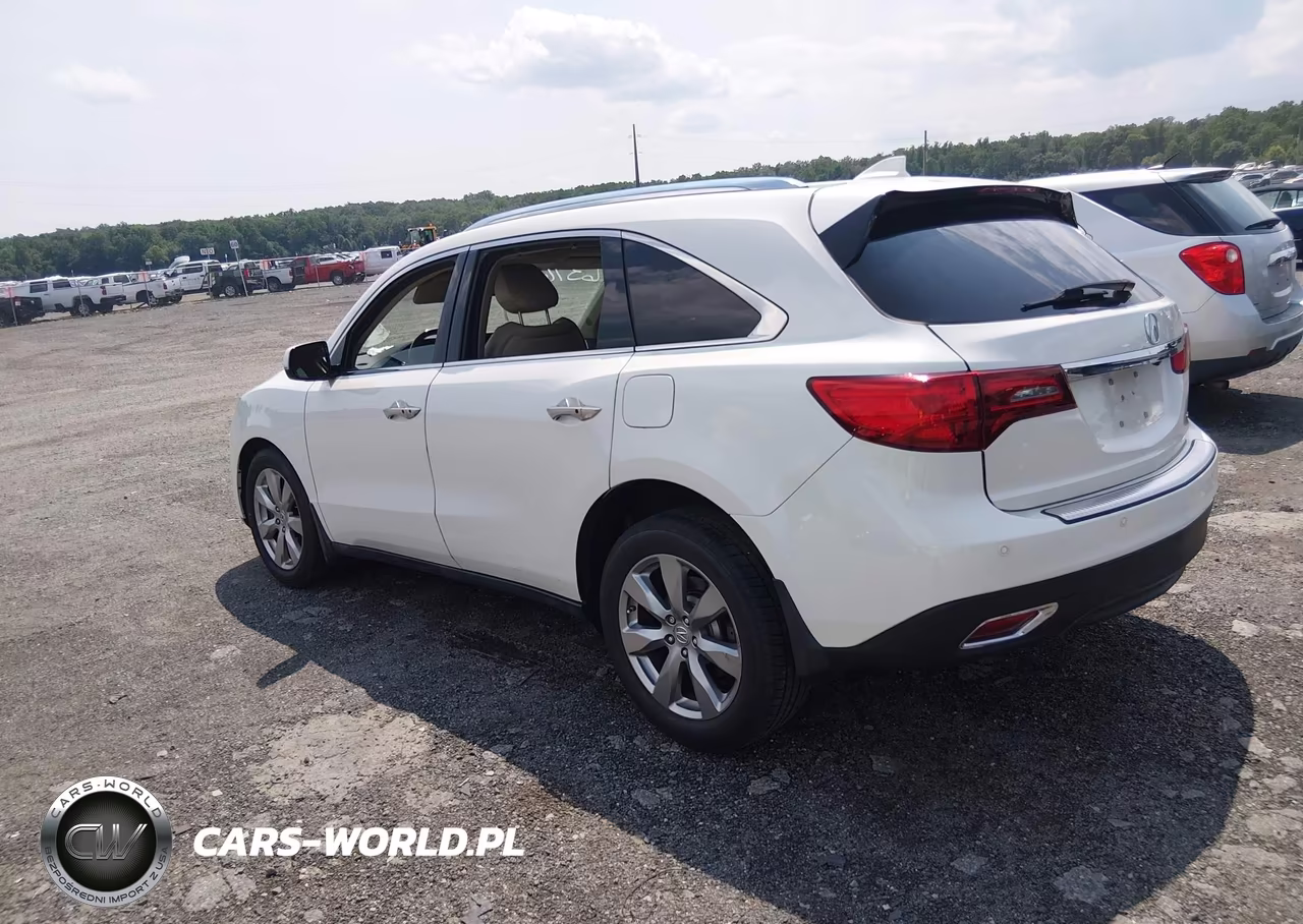 2015 Acura Mdx Advance Pkg W-Entertainment Pkg VIN:5FRYD4H80FB016376 - 3