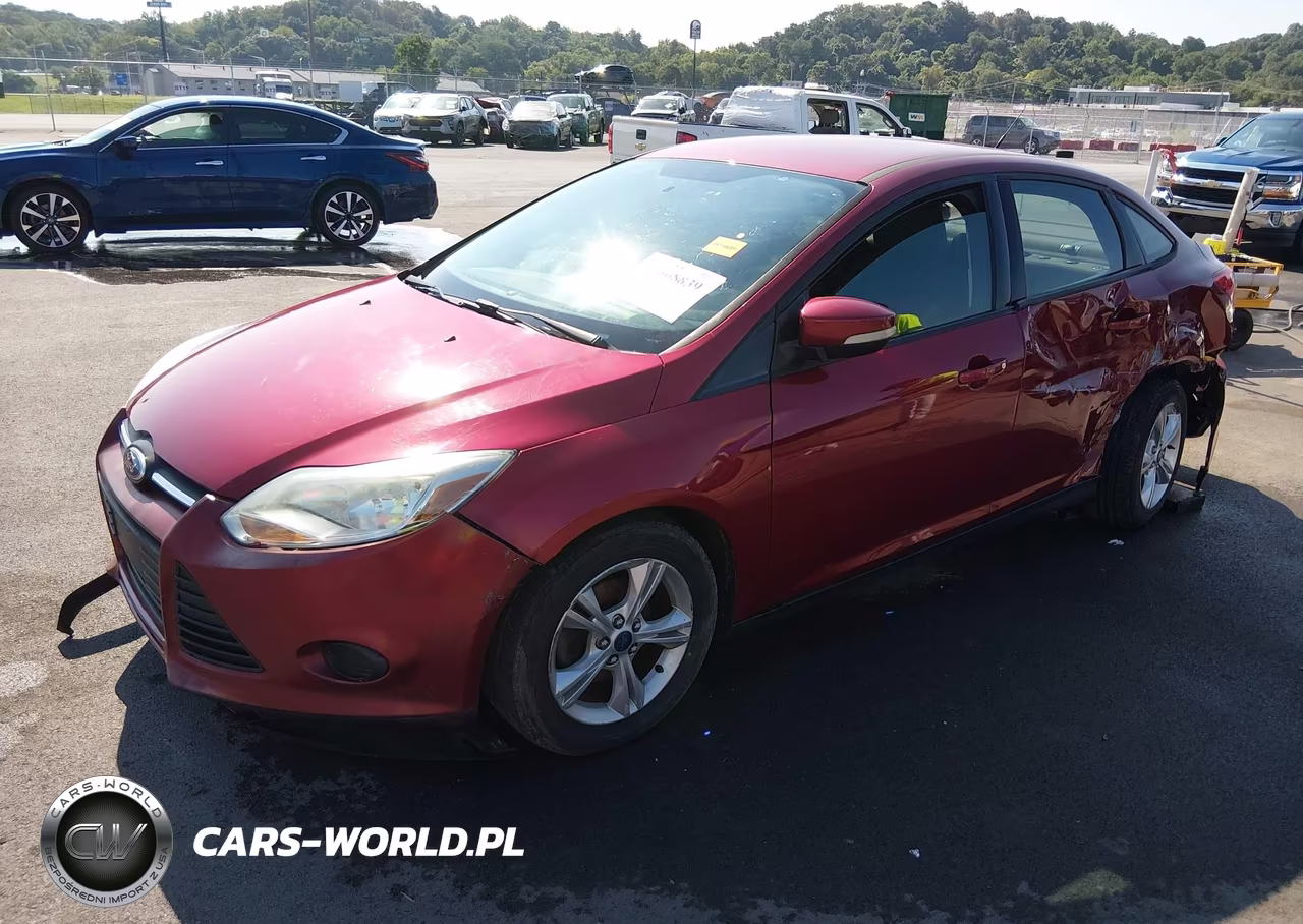 2014 Ford Focus Se VIN:1FADP3F27EL388380 - 2