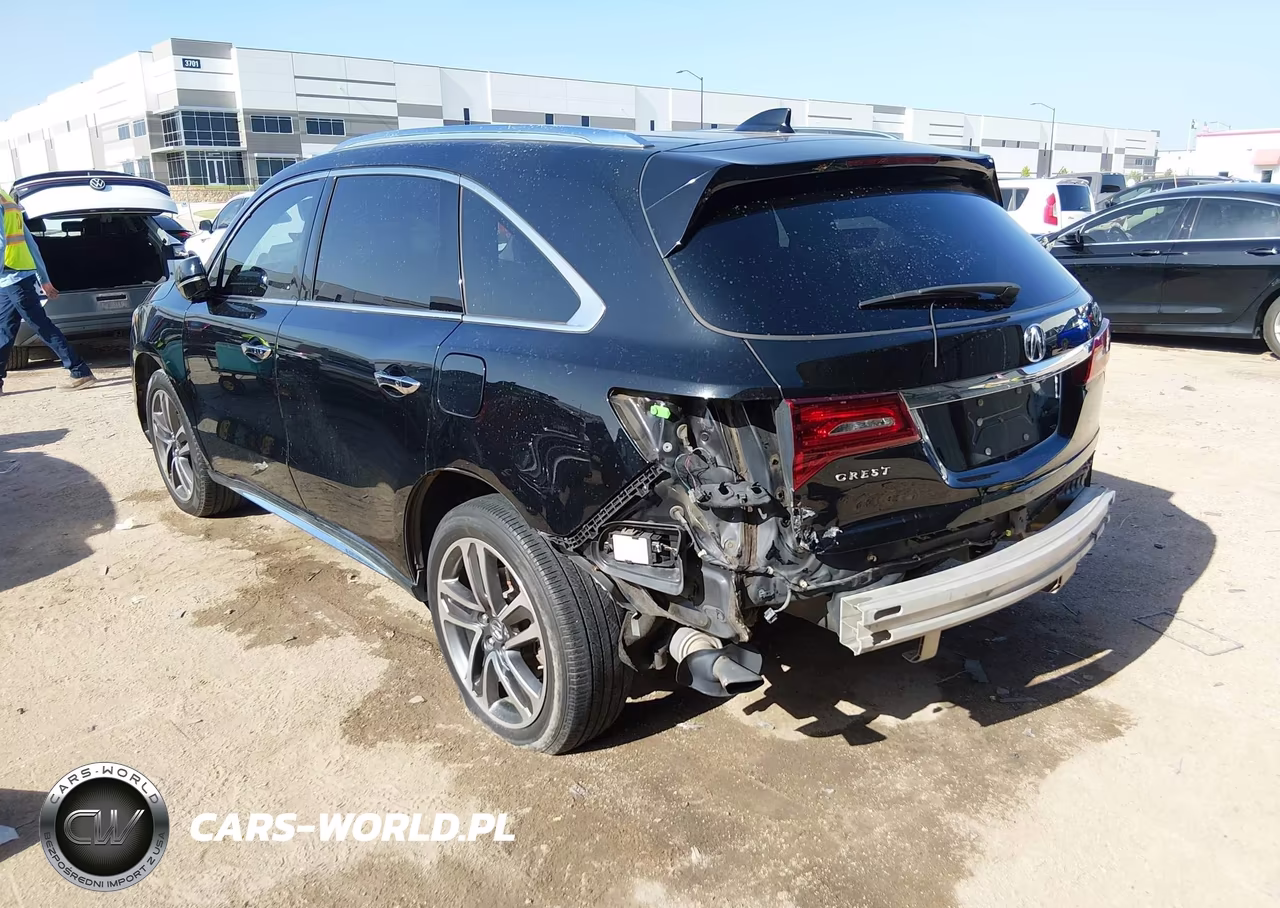 2017 Acura Mdx Advance Entertainment Pkgs VIN:5FRYD3H94HB011140 - 3