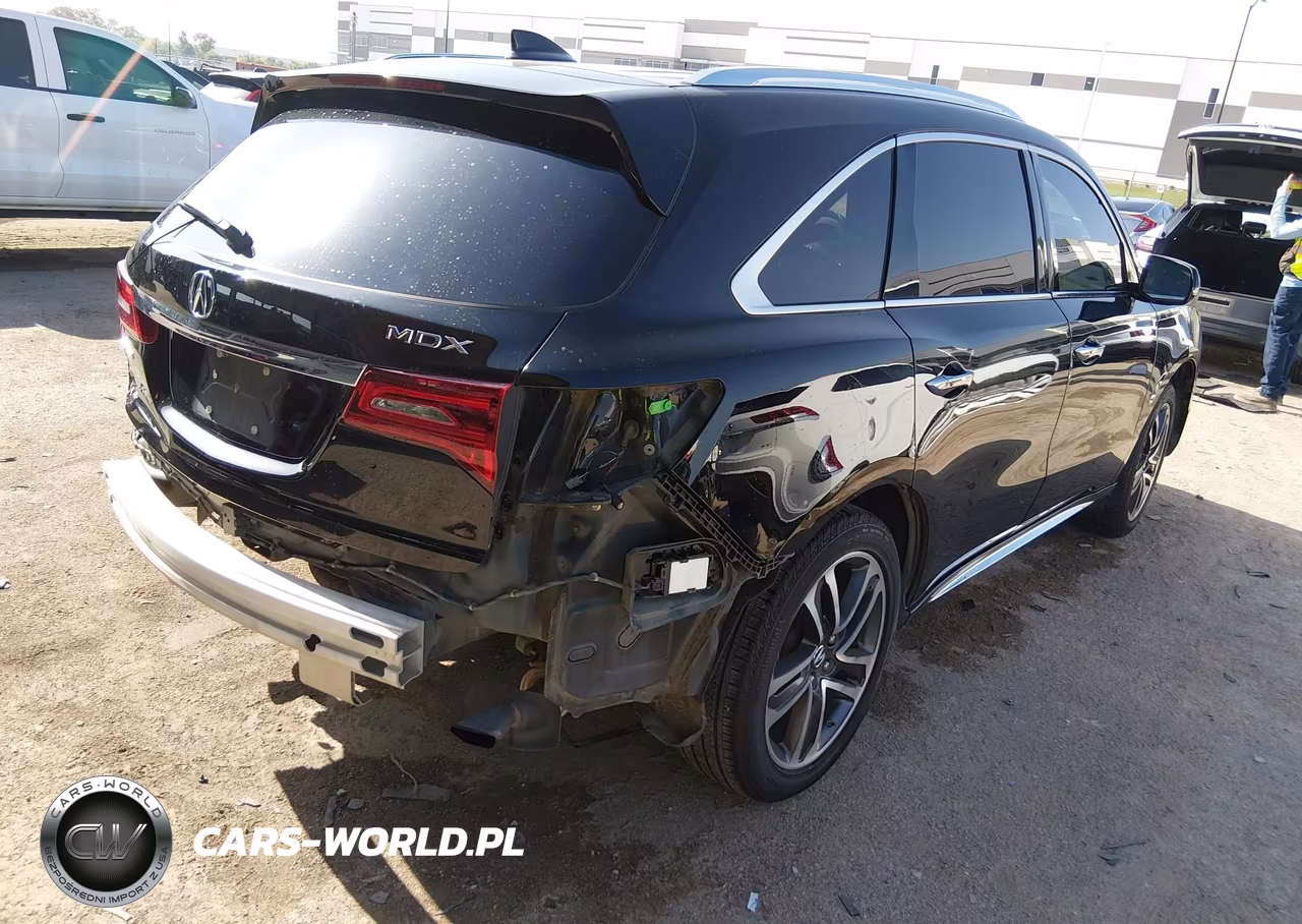 2017 Acura Mdx Advance Entertainment Pkgs VIN:5FRYD3H94HB011140 - 4