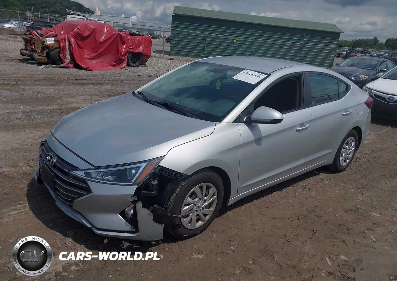 2019 Hyundai Elantra Se VIN:5NPD74LF5KH489540 - 2