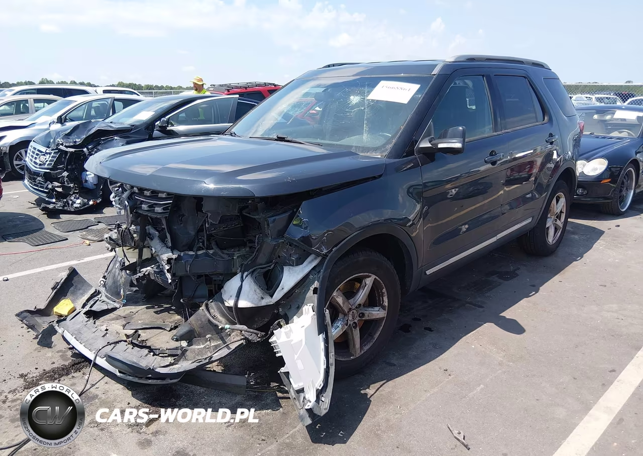 2017 Ford Explorer Xlt VIN:1FM5K8D85HGA67609 - 2