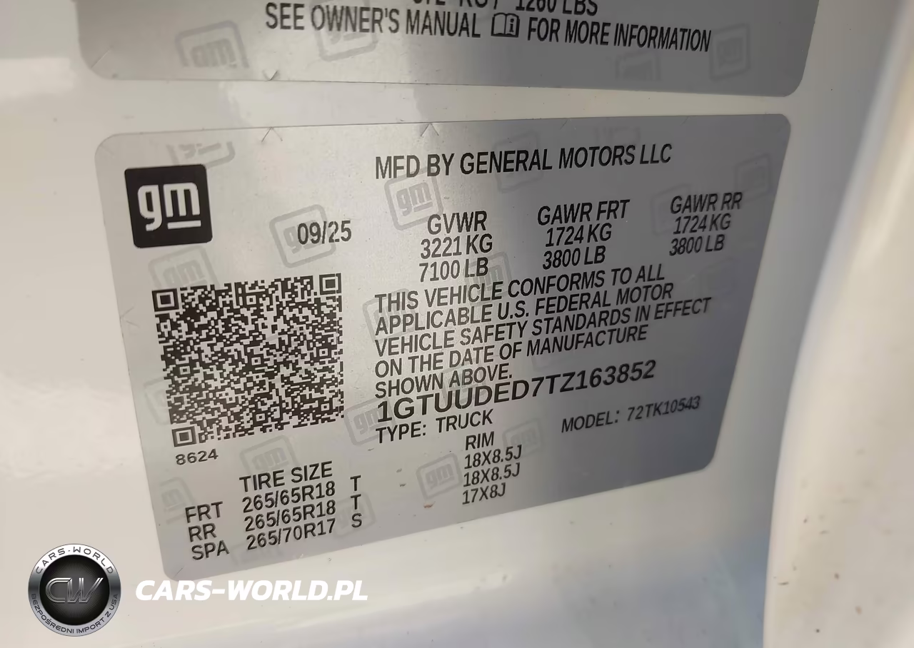 2026 GMC Sierra 1500 , Short Bed, Slt, 4Wd VIN:1GTUUDED7TZ163852 - 17