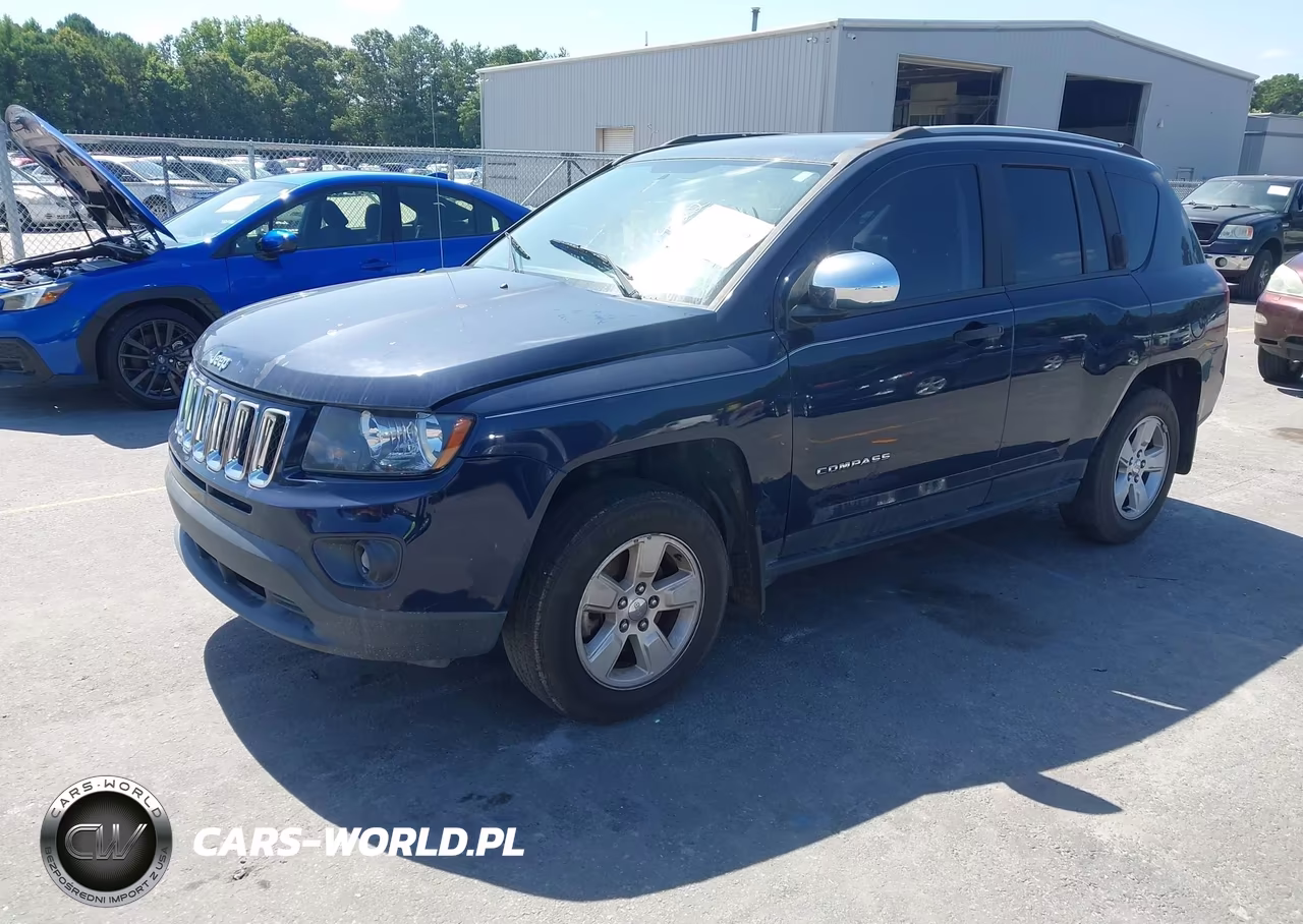 2017 Jeep Compass Sport Fwd VIN:1C4NJCBA4HD166293 - 2