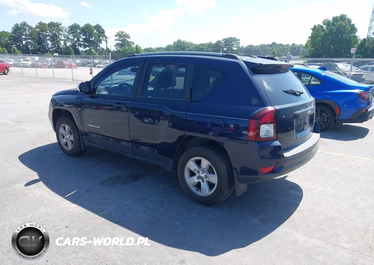 2017 Jeep Compass Sport Fwd VIN:1C4NJCBA4HD166293 - 3