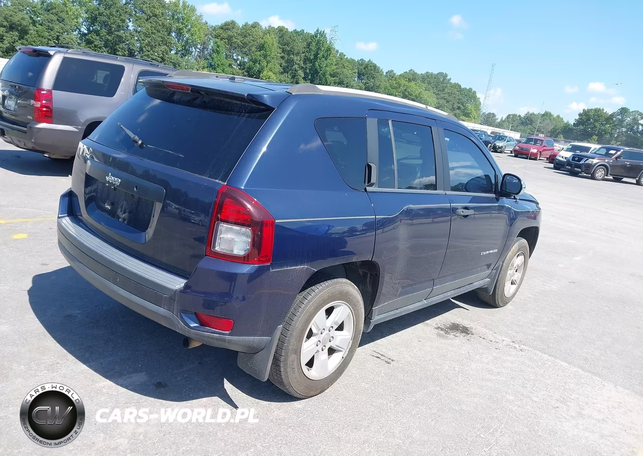 2017 Jeep Compass Sport Fwd VIN:1C4NJCBA4HD166293 - 4