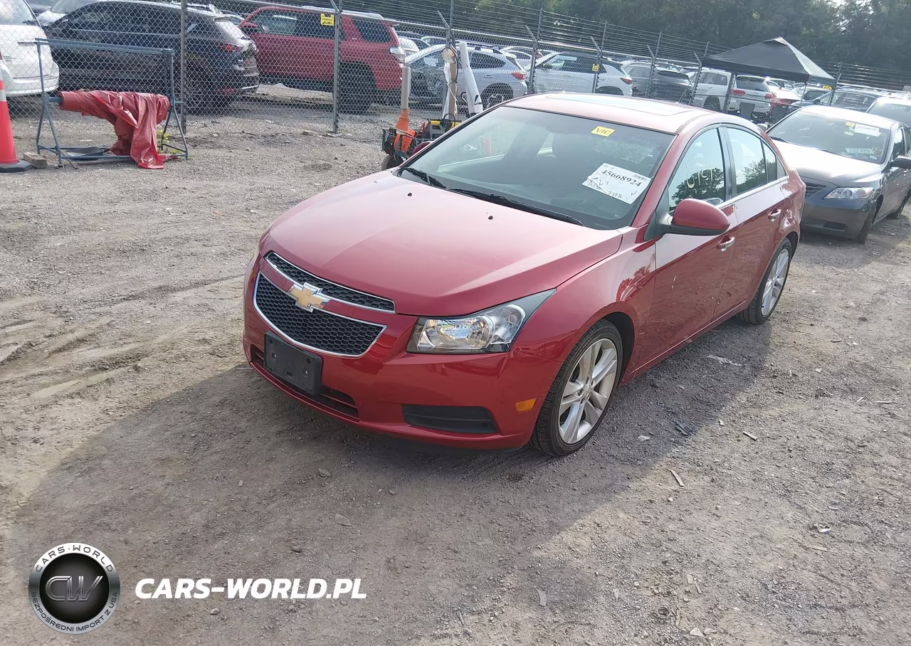 2011 Chevrolet Cruze Ltz VIN:1G1PH5S90B7190580 - 2