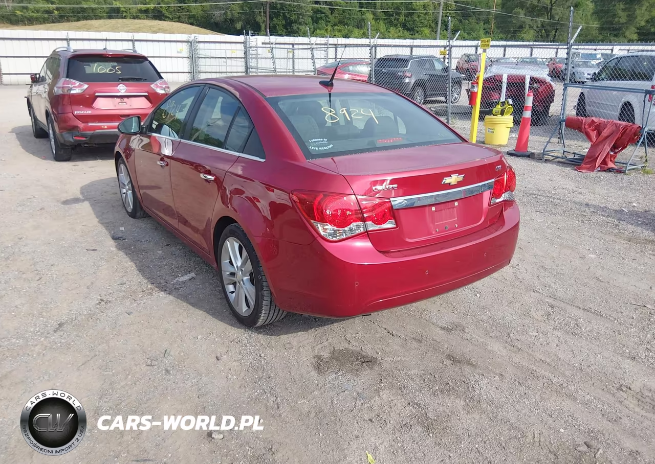 2011 Chevrolet Cruze Ltz VIN:1G1PH5S90B7190580 - 3