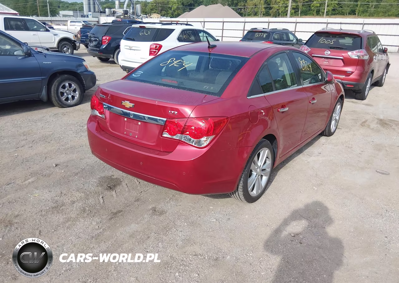 2011 Chevrolet Cruze Ltz VIN:1G1PH5S90B7190580 - 4