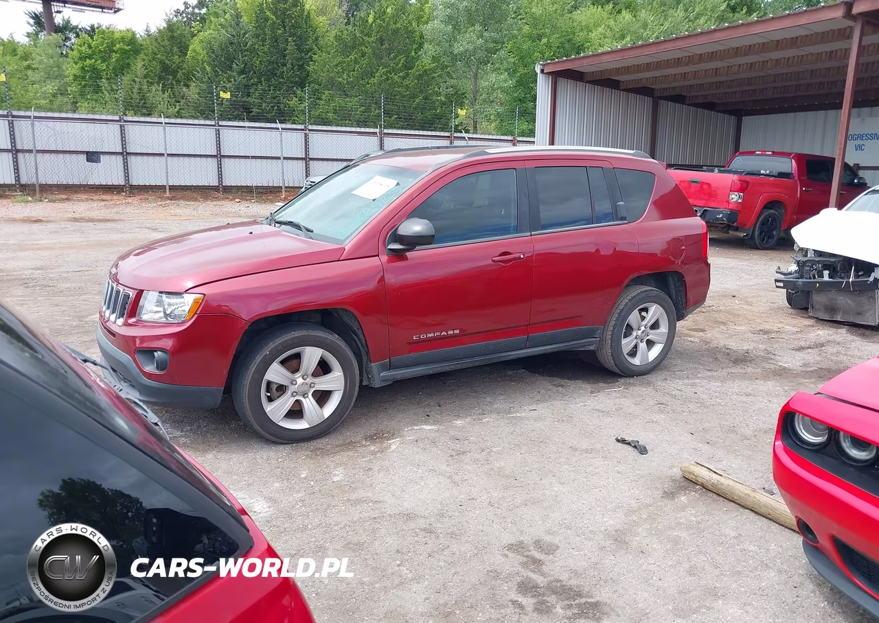 2012 Jeep Compass Sport VIN:1C4NJCBAXCD610477 - 2