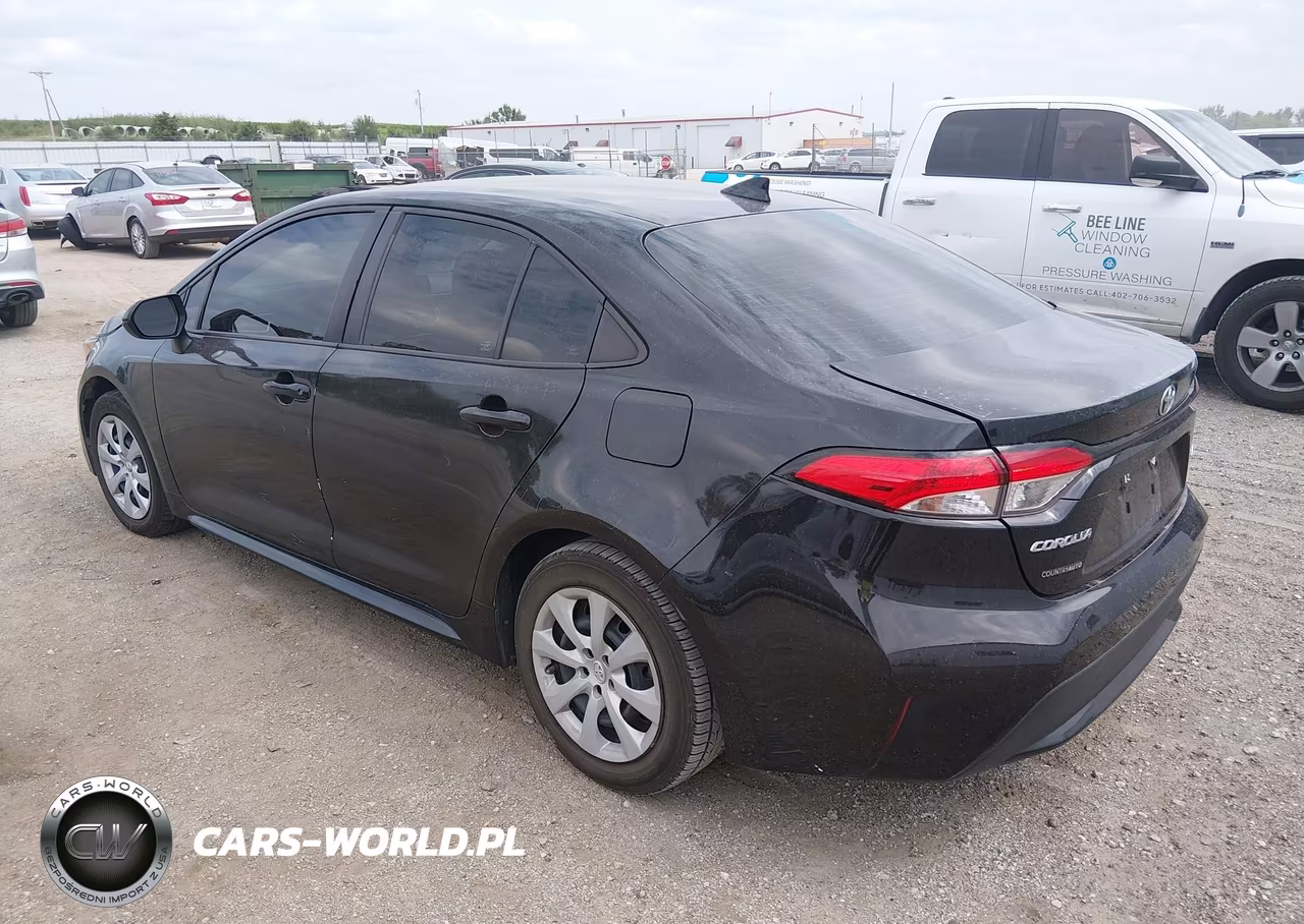 2021 Toyota Corolla Le VIN:5YFEPMAE6MP216935 - 3