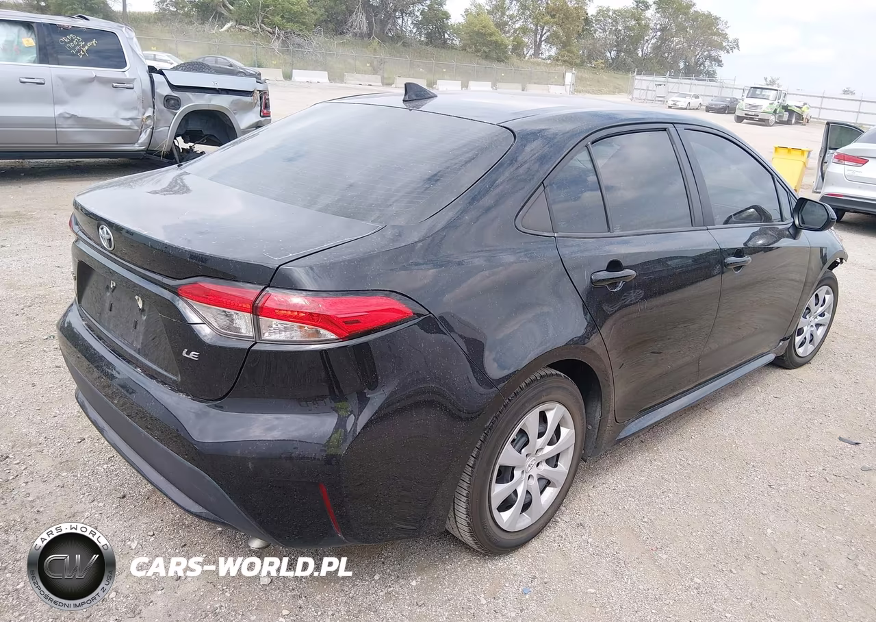 2021 Toyota Corolla Le VIN:5YFEPMAE6MP216935 - 4