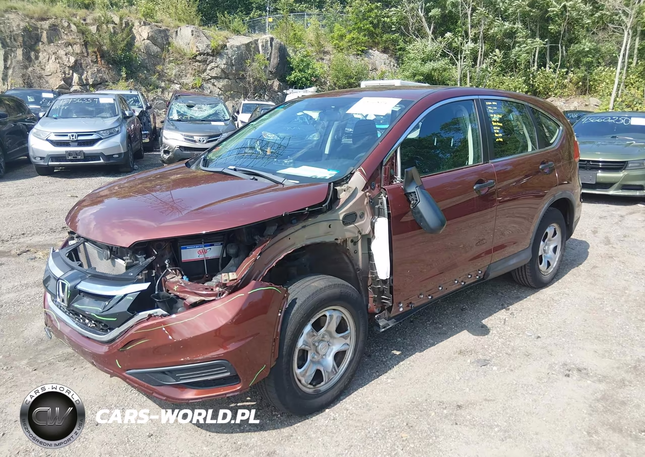 2015 Honda Cr-V Lx VIN:5J6RM4H31FL122949 - 2