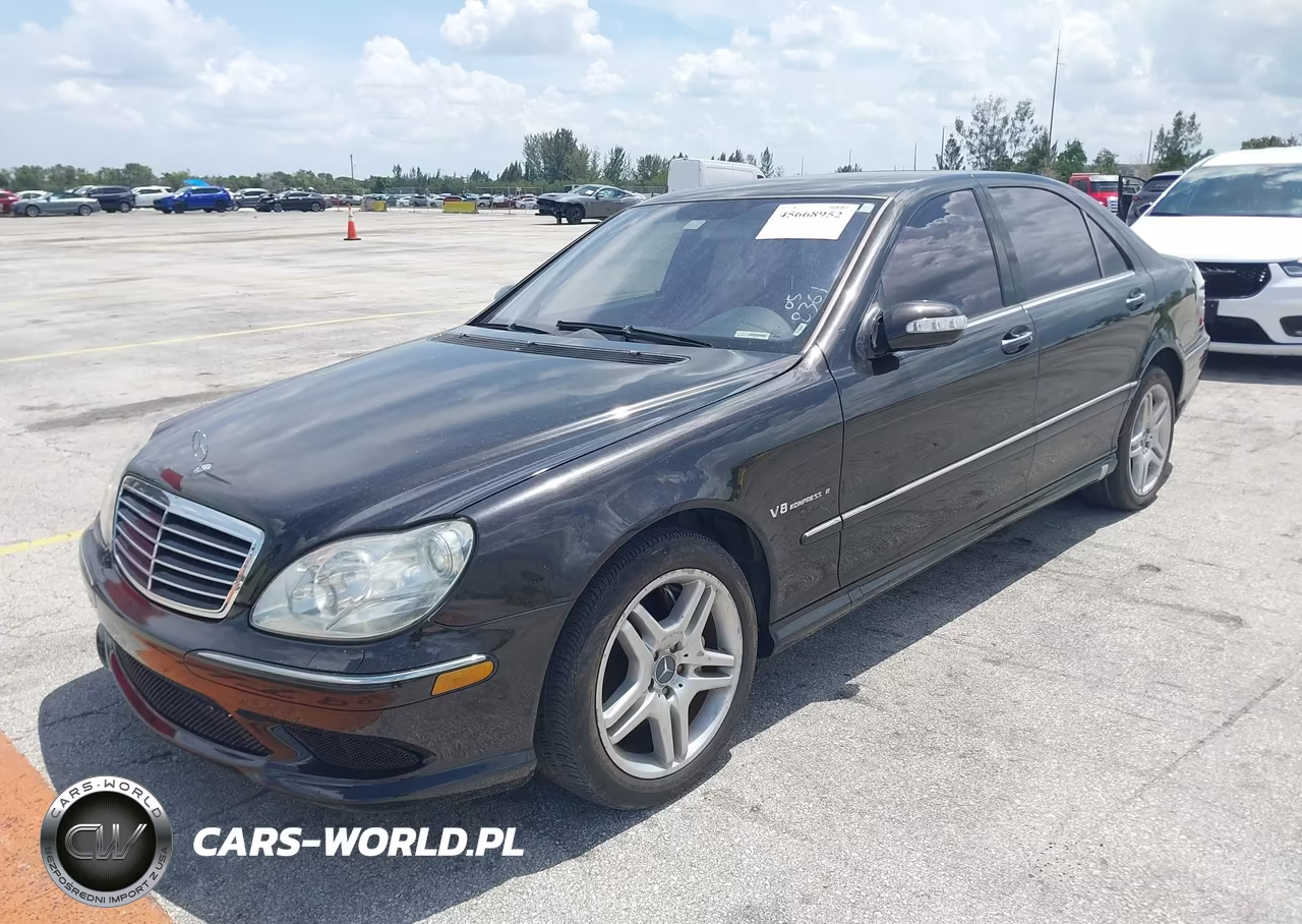 2005 Mercedes-Benz S 55 Amg VIN:WDBNG74J55A448361 - 2