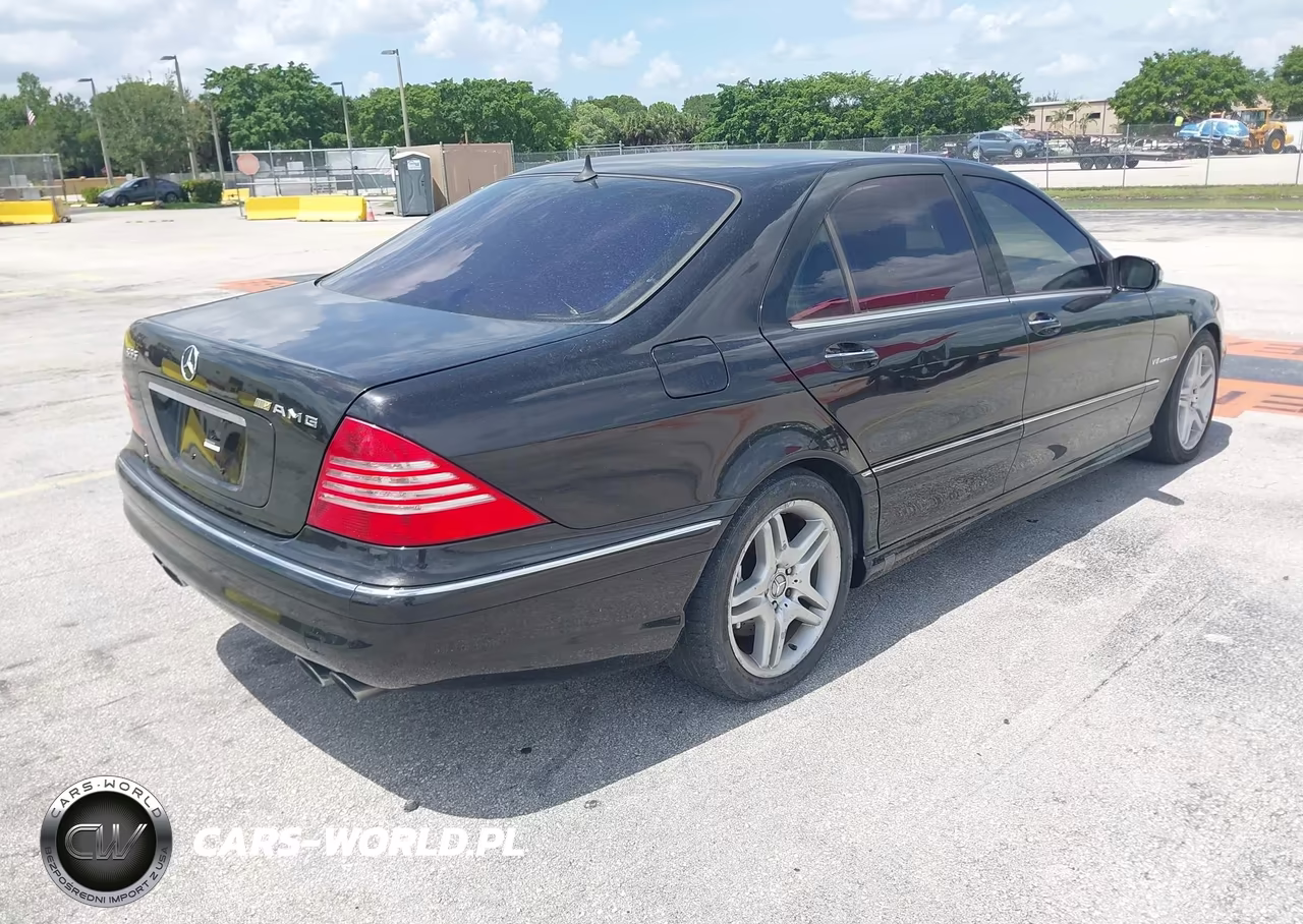 2005 Mercedes-Benz S 55 Amg VIN:WDBNG74J55A448361 - 4