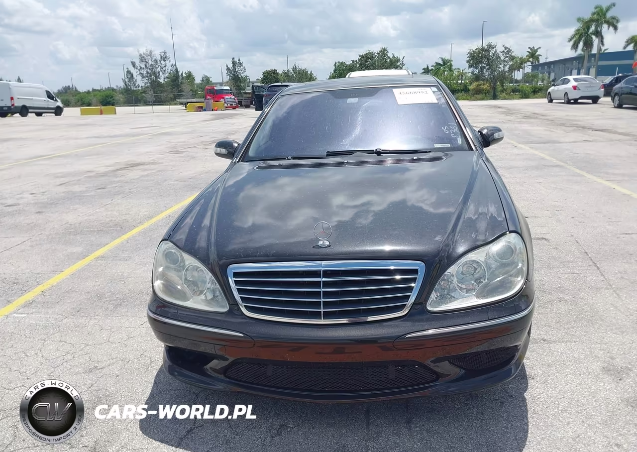 2005 Mercedes-Benz S 55 Amg VIN:WDBNG74J55A448361 - 6