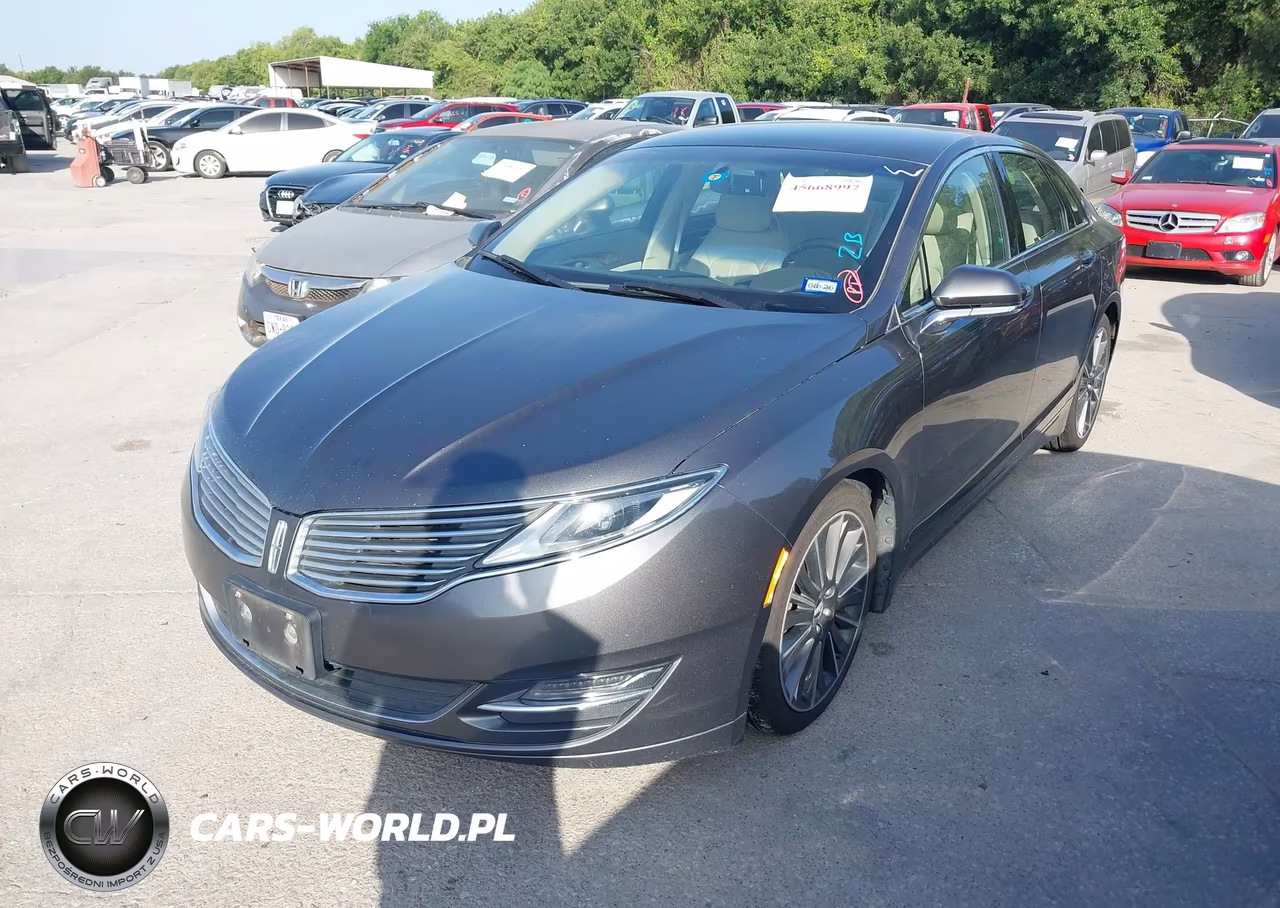 2016 Lincoln Mkz VIN:3LN6L2GK9GR623322 - 2