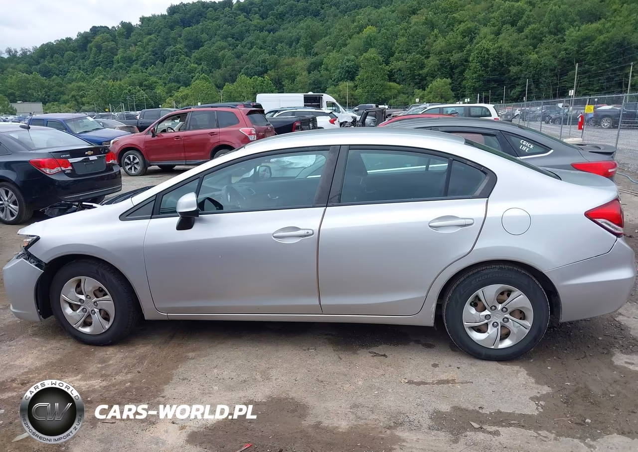 2013 Honda Civic Lx VIN:19XFB2E59DE036139 - 14