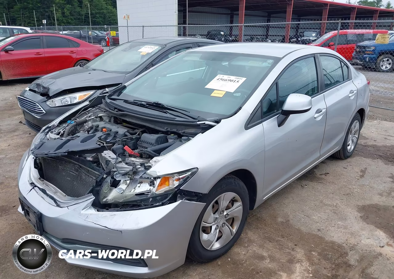2013 Honda Civic Lx VIN:19XFB2E59DE036139 - 2