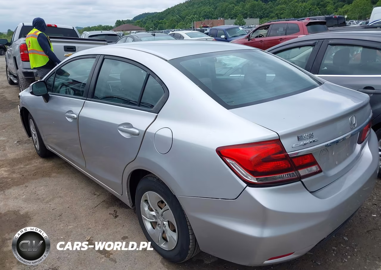2013 Honda Civic Lx VIN:19XFB2E59DE036139 - 3