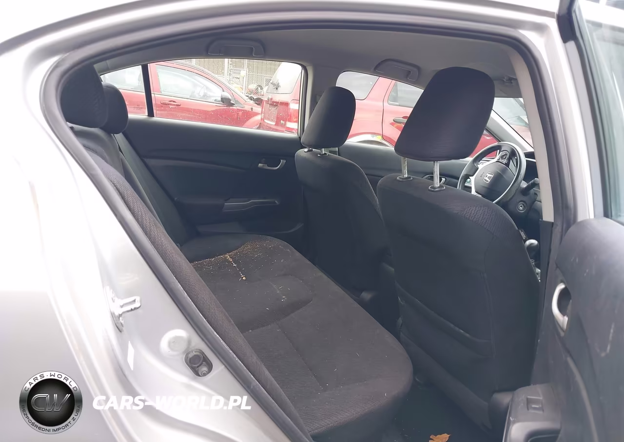 2013 Honda Civic Lx VIN:19XFB2E59DE036139 - 8