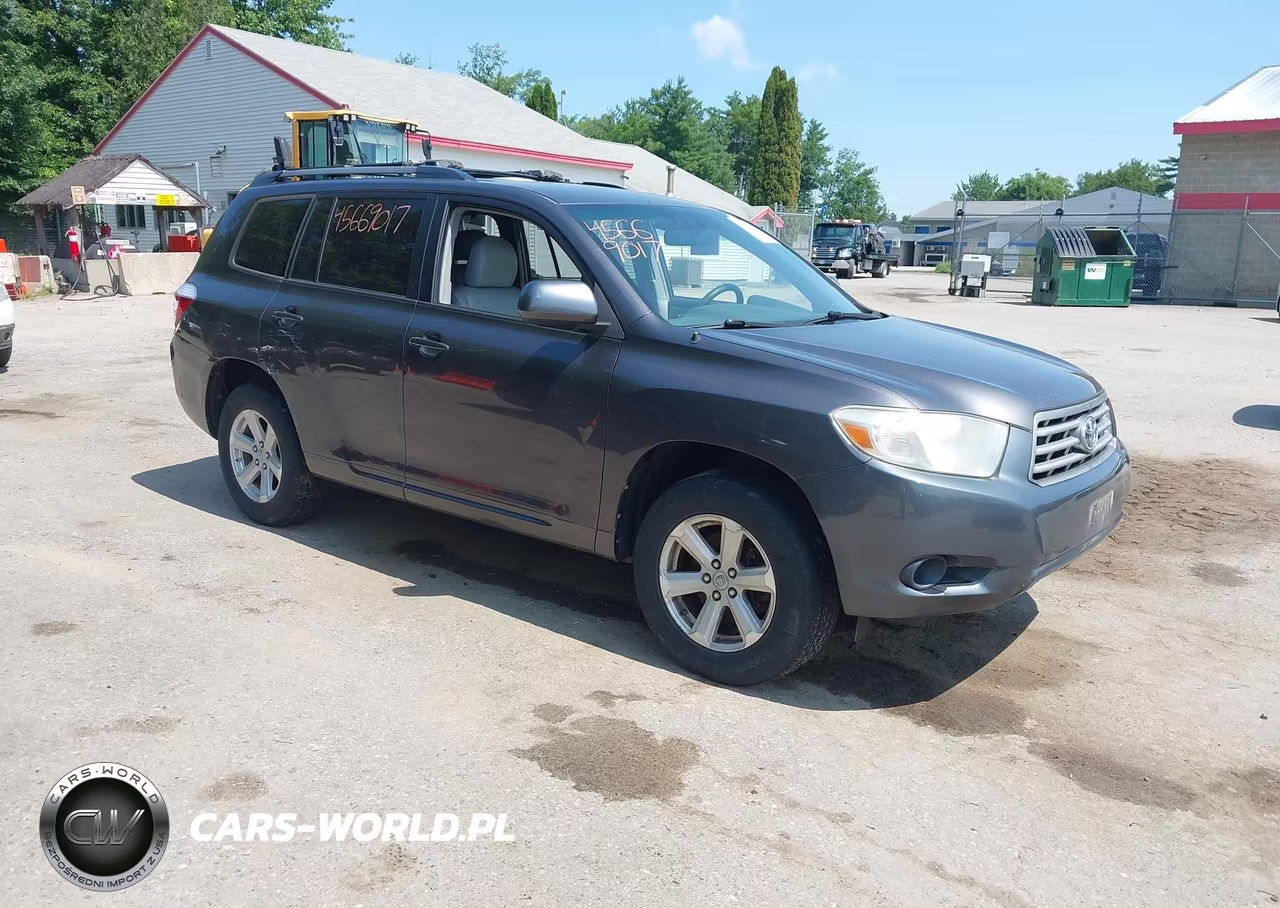 2010 Toyota Highlander Base V6 VIN:5TDBK3EH1AS003815 - 1