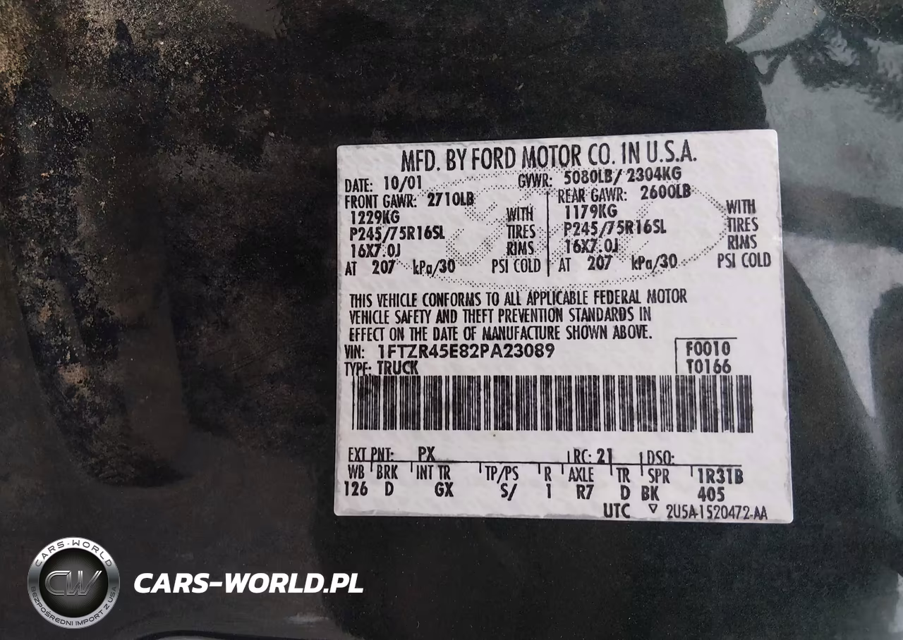 2002 Ford Ranger Edge-Xlt VIN:1FTZR45E82PA23089 - 9