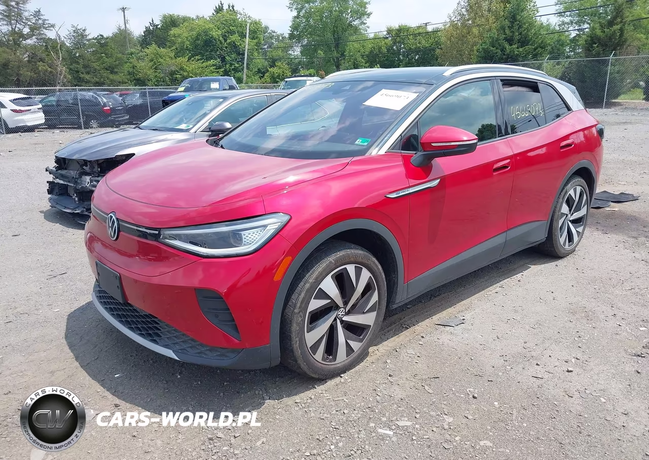 2021 Volkswagen Id.4 Awd Pro S VIN:WVGUNPE28MP058937 - 2