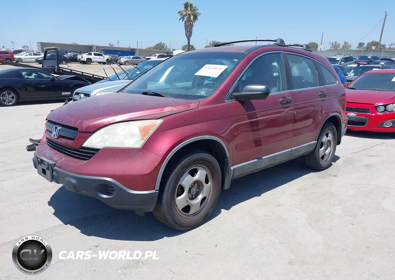 2008 Honda Cr-V Lx VIN:5J6RE38368L001442 - 2