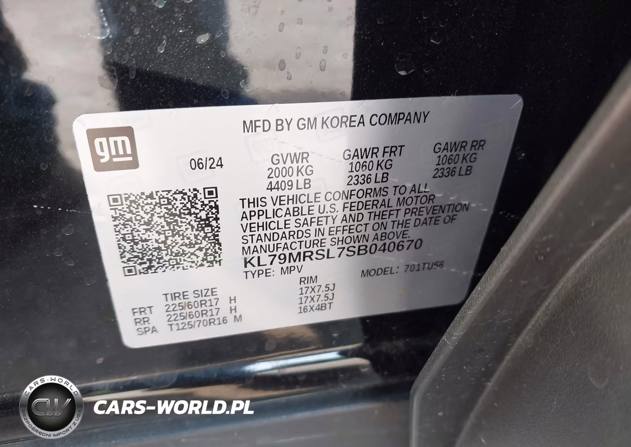 2025 Chevrolet Trailblazer Awd Lt VIN:KL79MRSL7SB040670 - 9