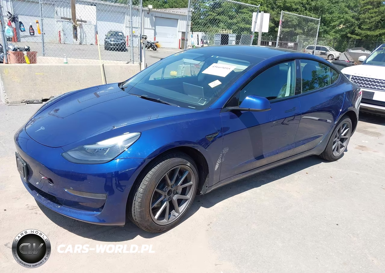 2022 Tesla Model 3 Rear-Wheel Drive VIN:5YJ3E1EA1NF331474 - 2
