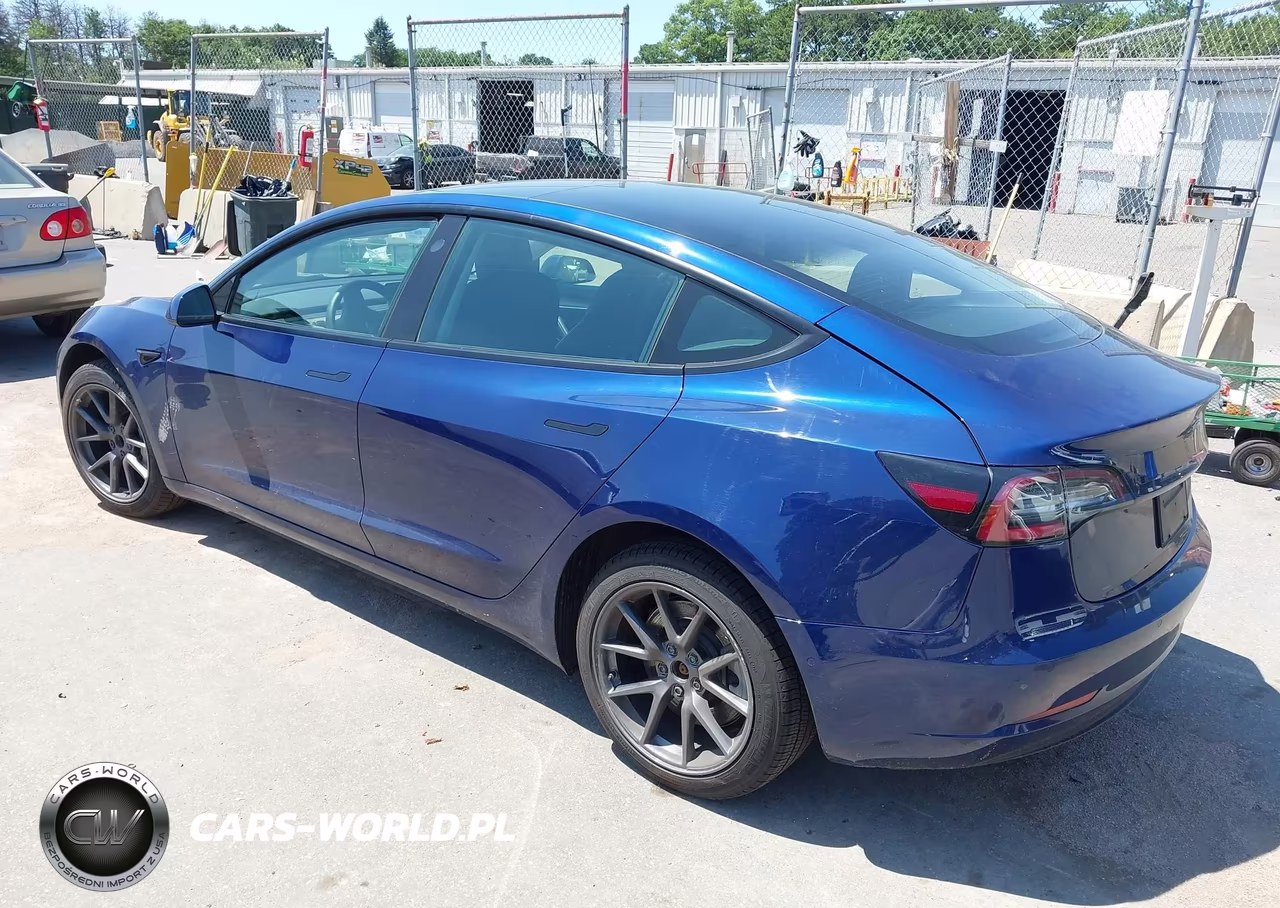 2022 Tesla Model 3 Rear-Wheel Drive VIN:5YJ3E1EA1NF331474 - 3