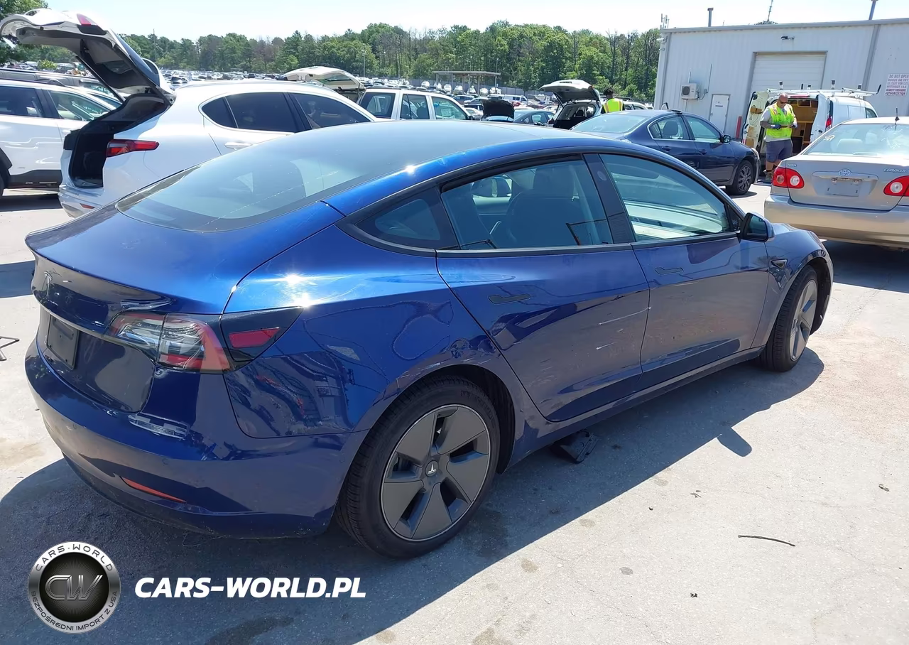 2022 Tesla Model 3 Rear-Wheel Drive VIN:5YJ3E1EA1NF331474 - 4