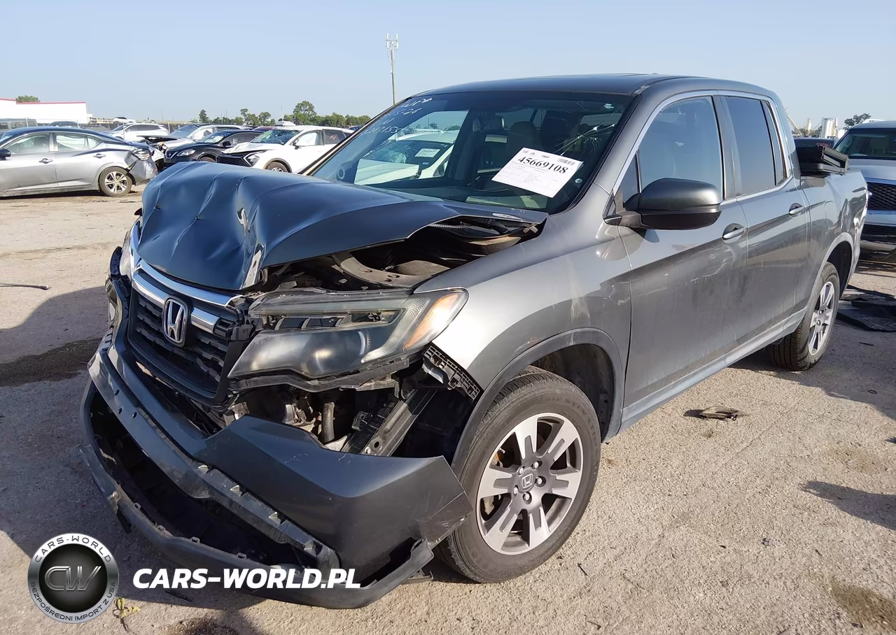 2019 Honda Ridgeline Rtl-T VIN:5FPYK3F64KB004641 - 2