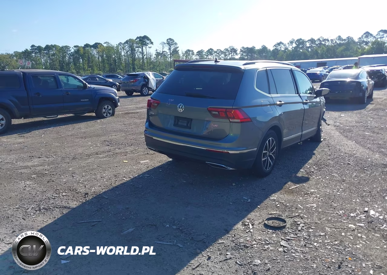 2021 Volkswagen Tiguan 2.0T Se-2.0T Se R-Line Black-2.0T Sel VIN:3VV3B7AX6MM096345 - 4