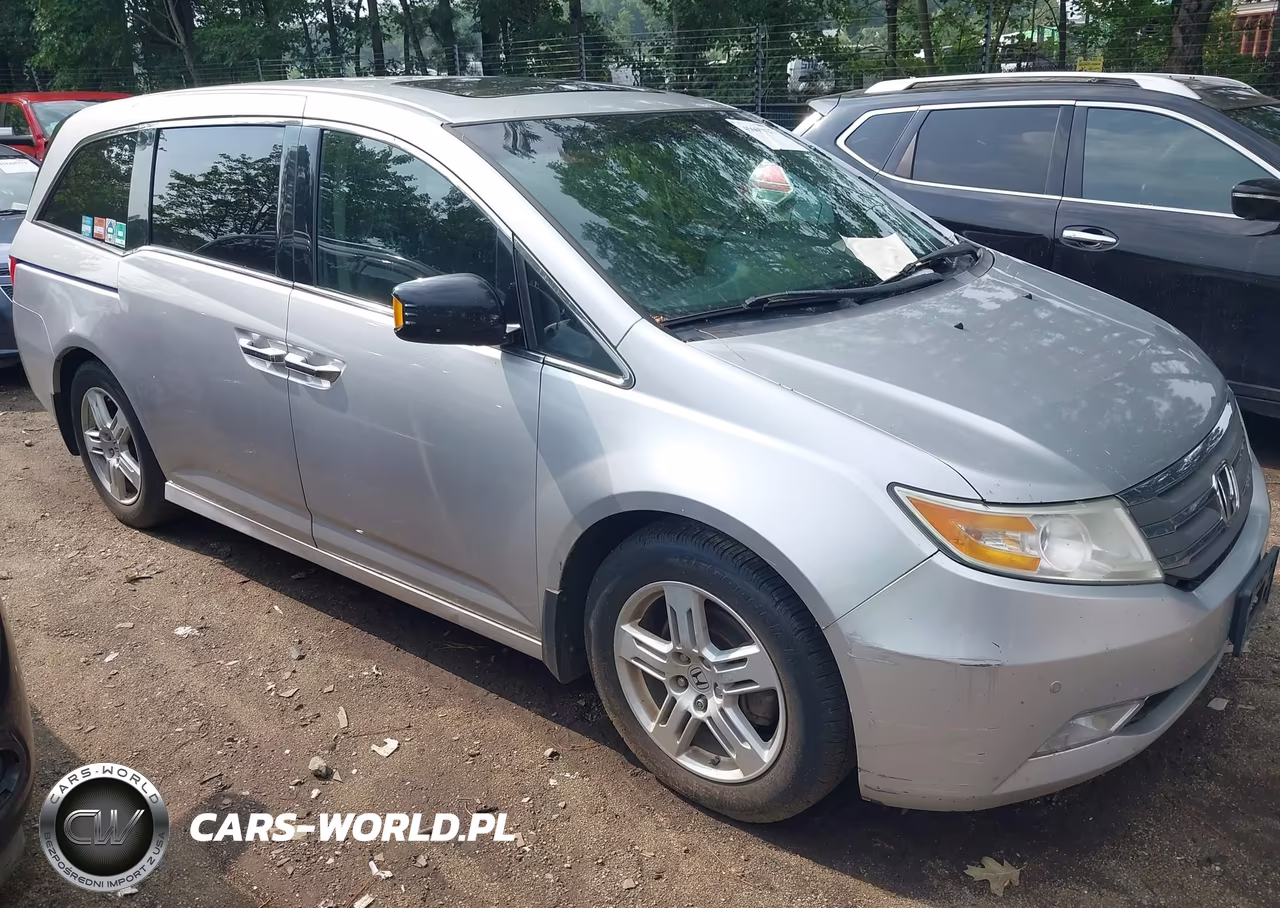 2013 Honda Odyssey Touring-Touring Elite VIN:5FNRL5H97DB043644 - 1