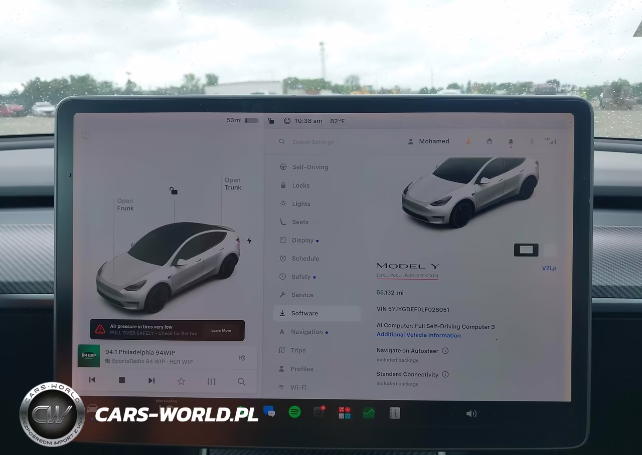 2020 Tesla Model Y Long Range Dual Motor All-Wheel Drive-Performance Dual Motor All-Wheel Drive VIN:5YJYGDEF0LF028051 - 7