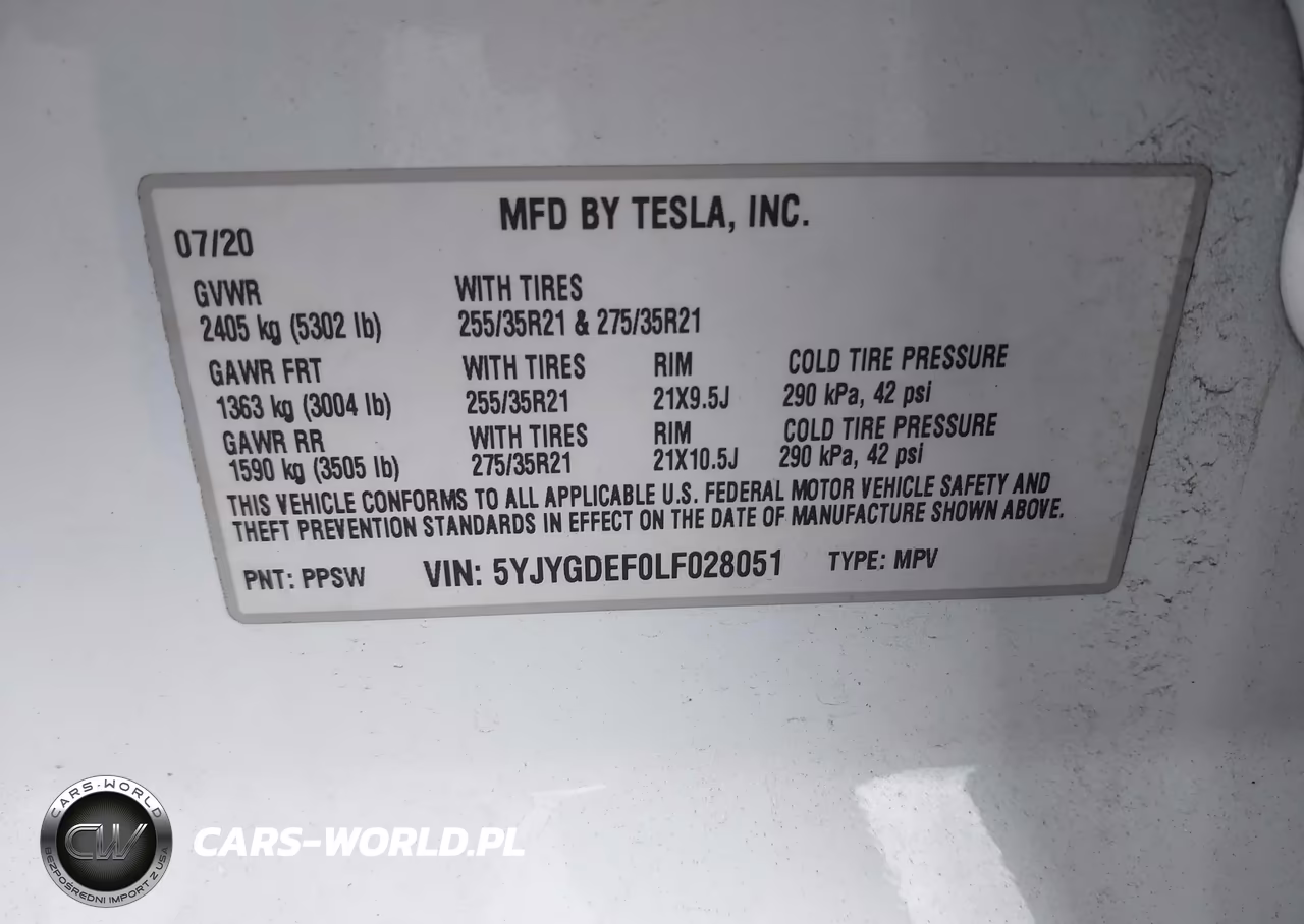 2020 Tesla Model Y Long Range Dual Motor All-Wheel Drive-Performance Dual Motor All-Wheel Drive VIN:5YJYGDEF0LF028051 - 9