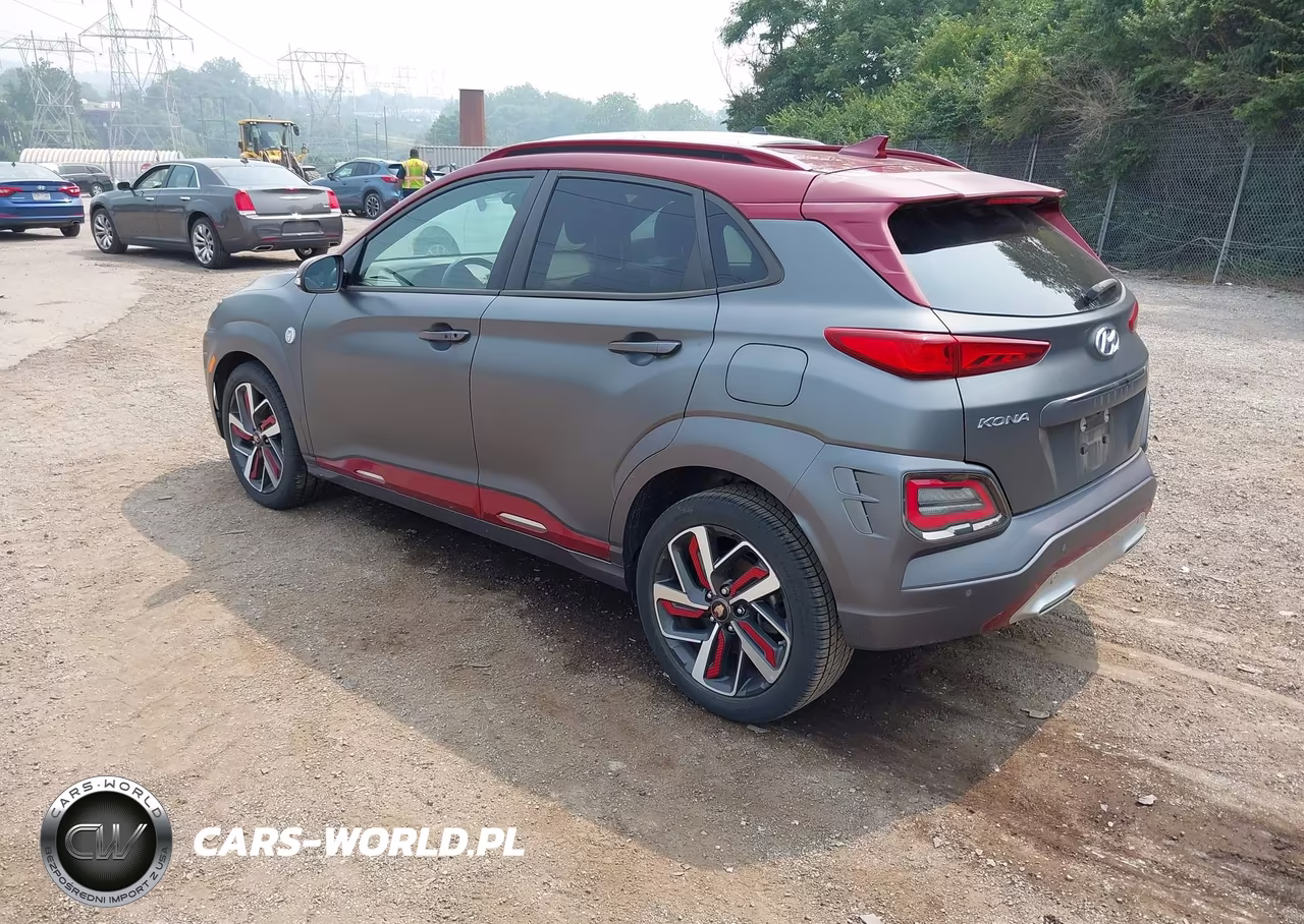 2019 Hyundai Kona Iron Man VIN:KM8K5CA51KU316116 - 3