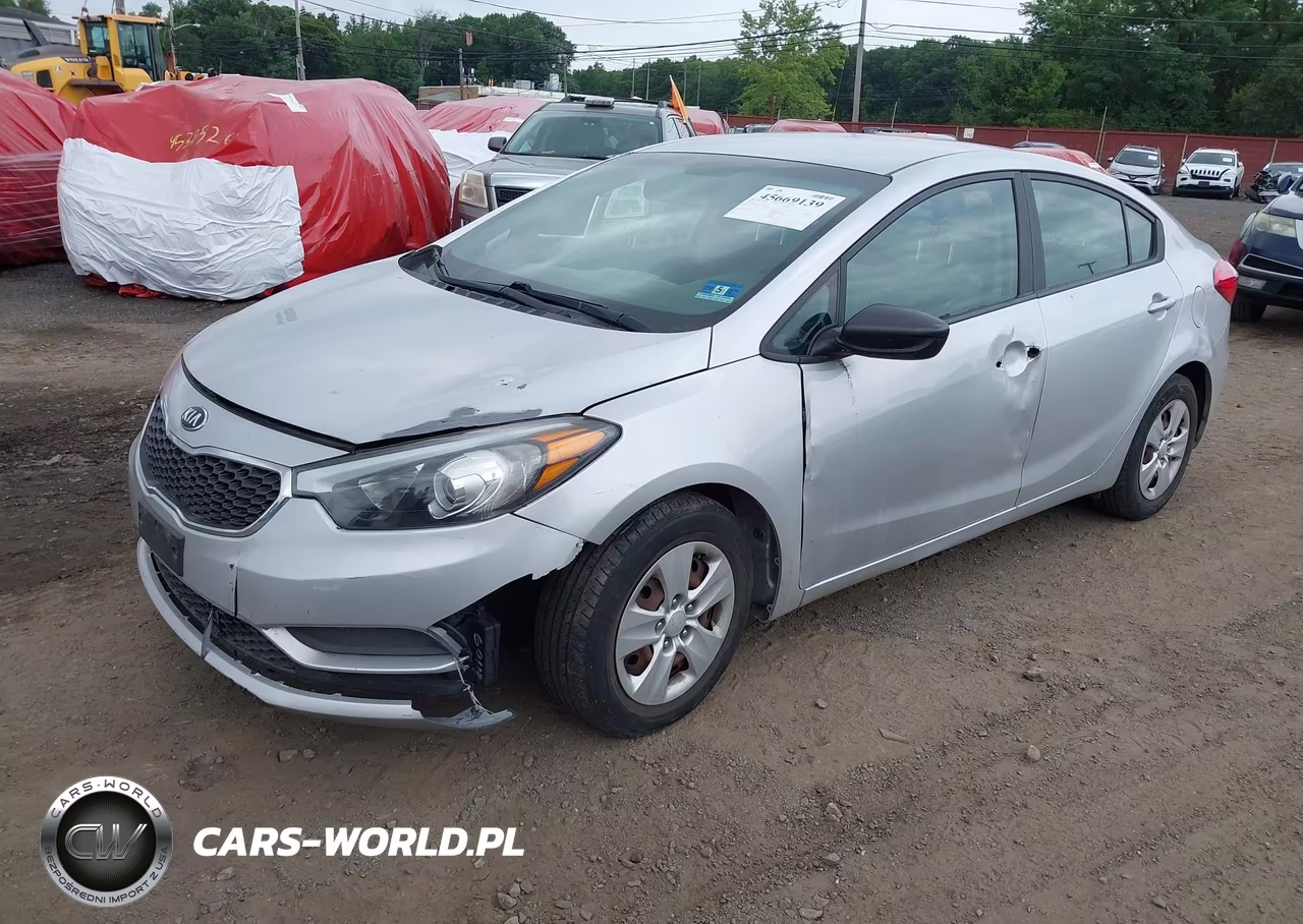 2016 Kia Forte Lx VIN:KNAFK4A63G5527412 - 2