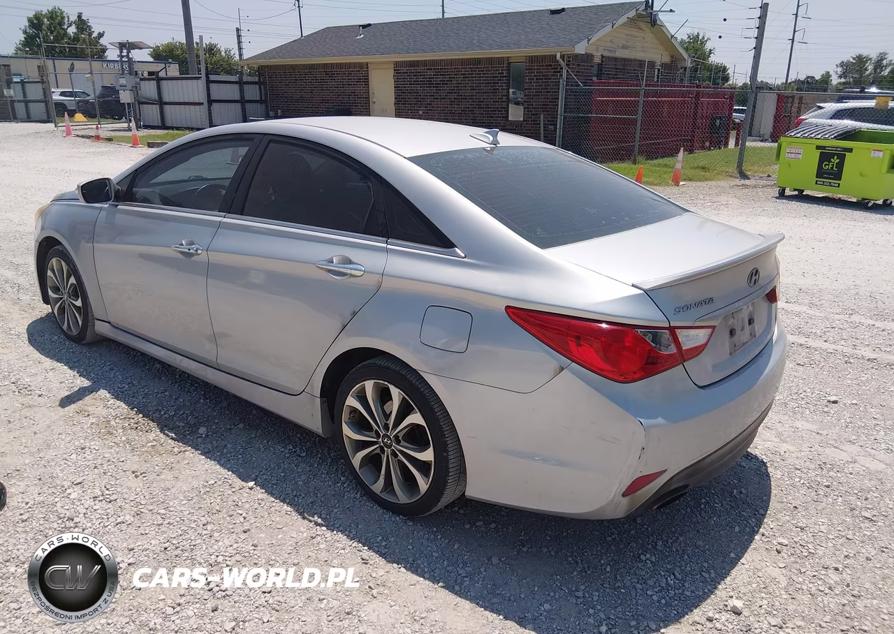 2014 Hyundai Sonata Se VIN:5NPEC4ACXEH872046 - 3