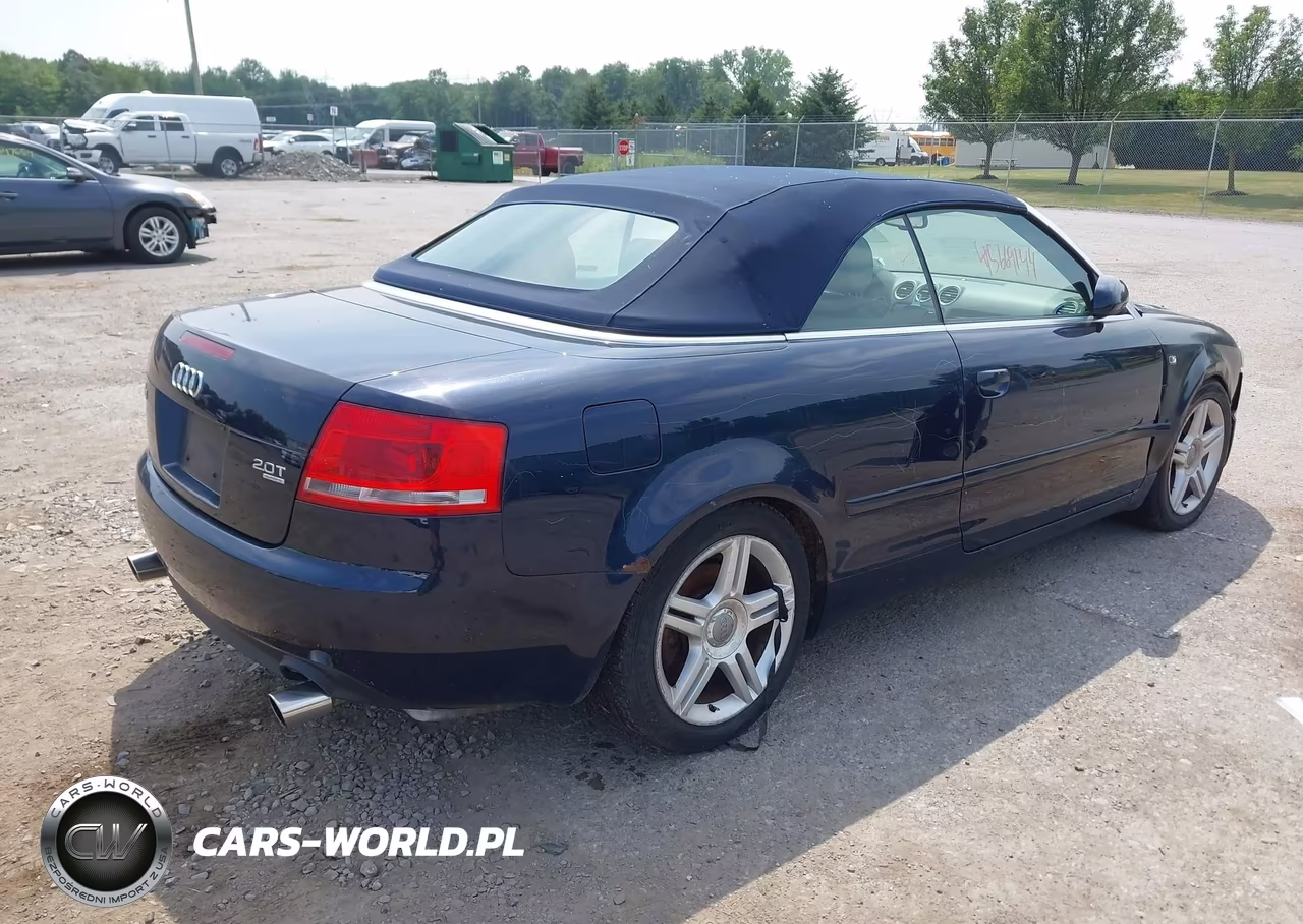 2008 Audi A4 2.0T VIN:WAUDF48H88K004456 - 4