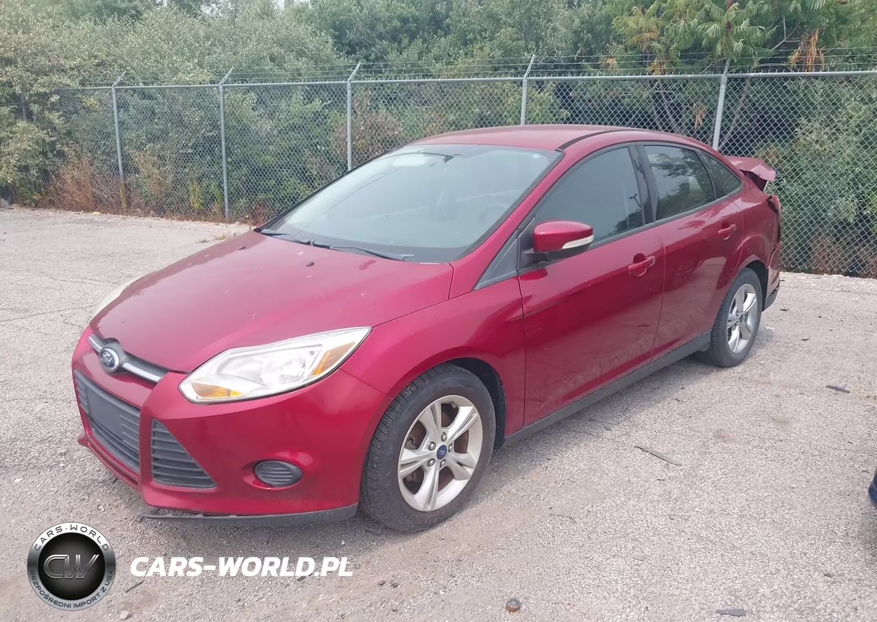 2013 Ford Focus Se VIN:1FADP3F22DL374336 - 2