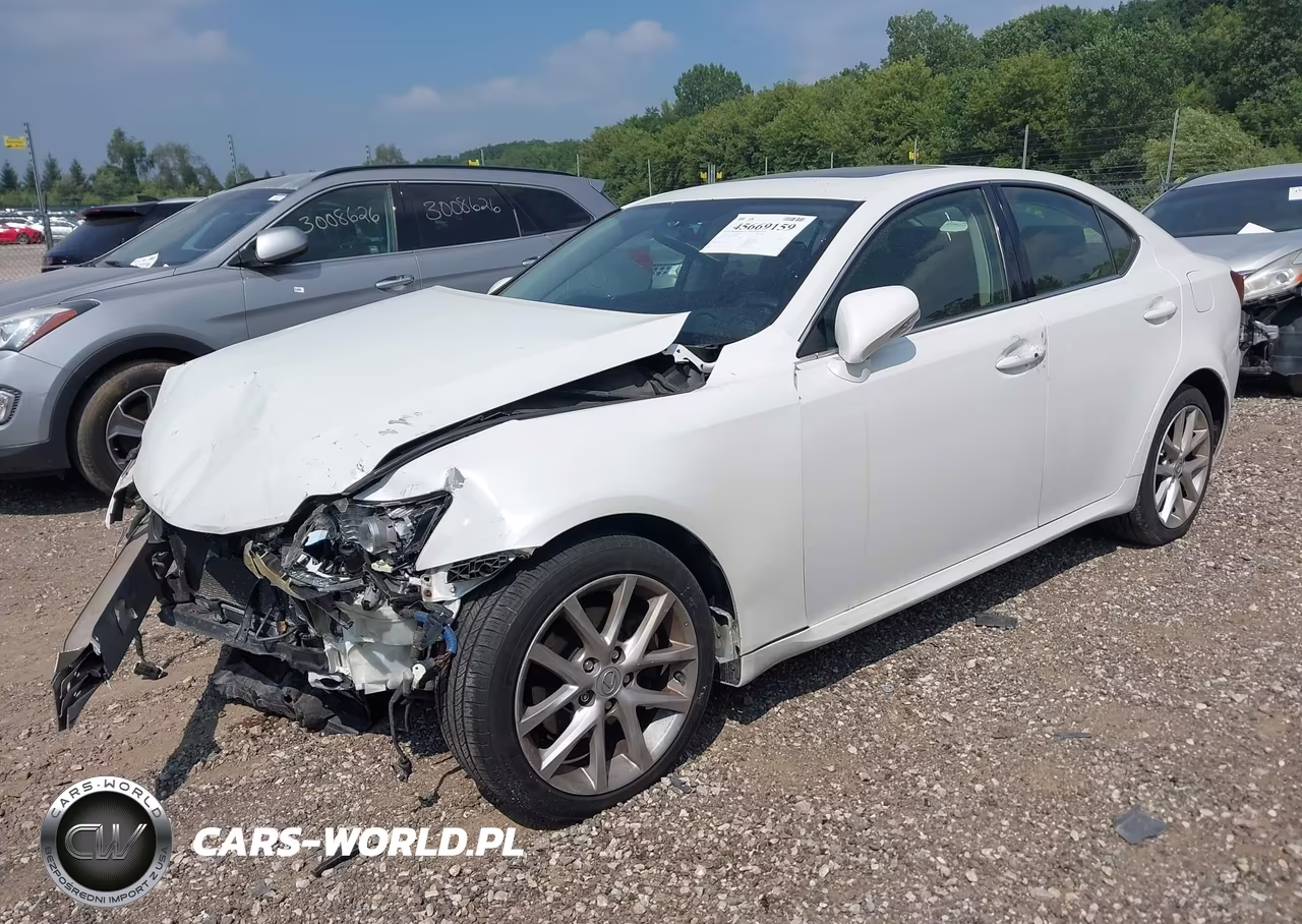 2012 Lexus Is 250 VIN:JTHCF5C29C5058233 - 2