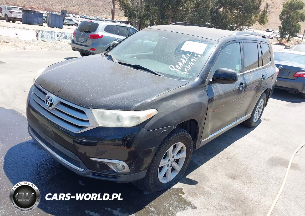 2013 Toyota Highlander Base Plus VIN:5TDZA3EH6DS031924 - 2