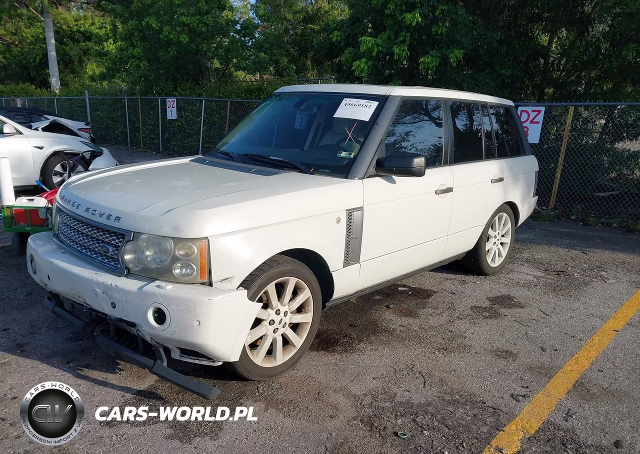2008 Land Rover Range Rover Supercharged VIN:SALMF134X8A267651 - 2