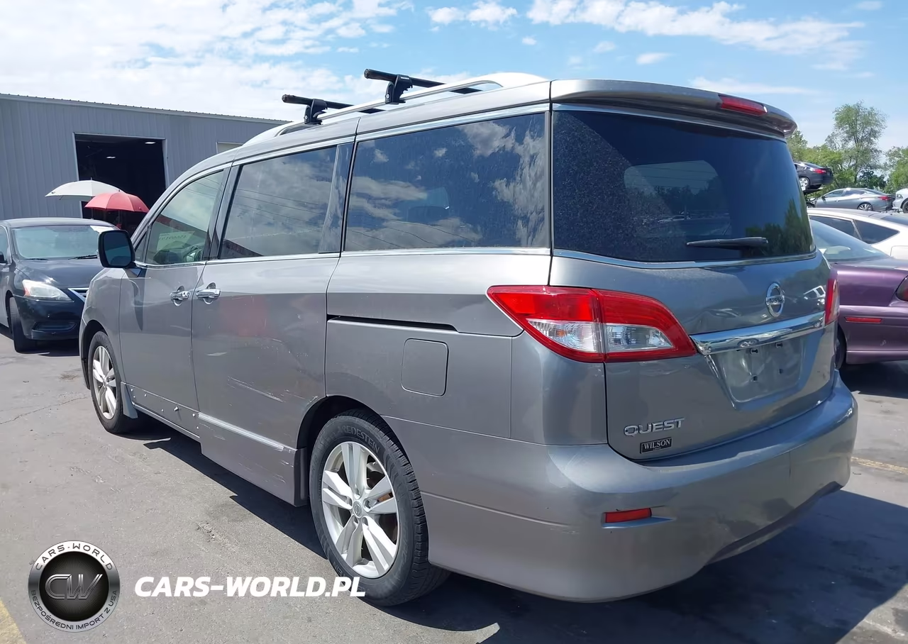 2012 Nissan Quest Sl VIN:JN8AE2KPXC9046631 - 3